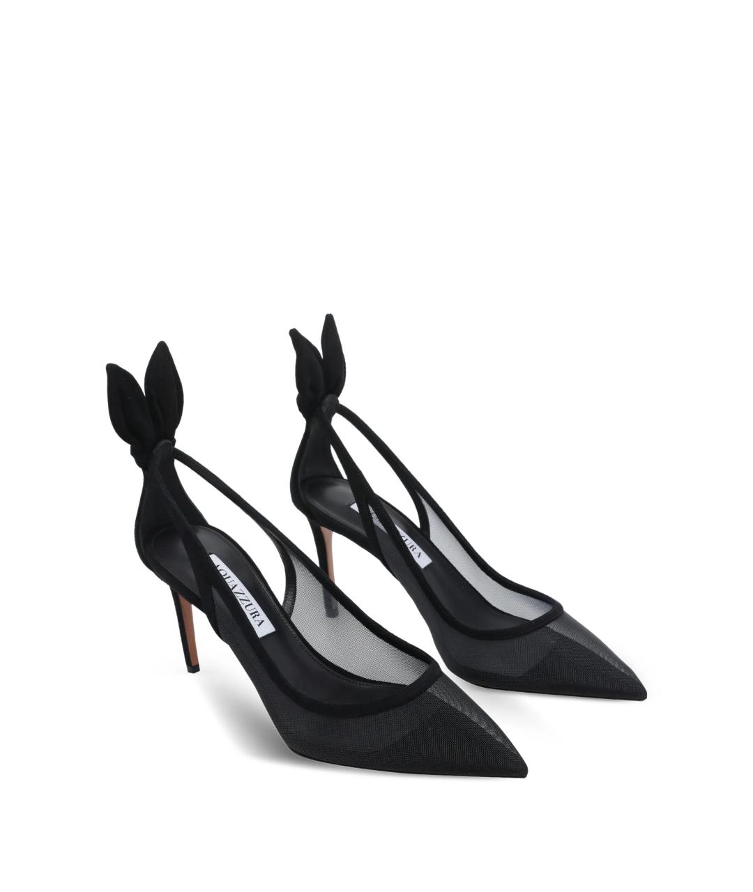AQUAZZURA Черные туфли, фото 2