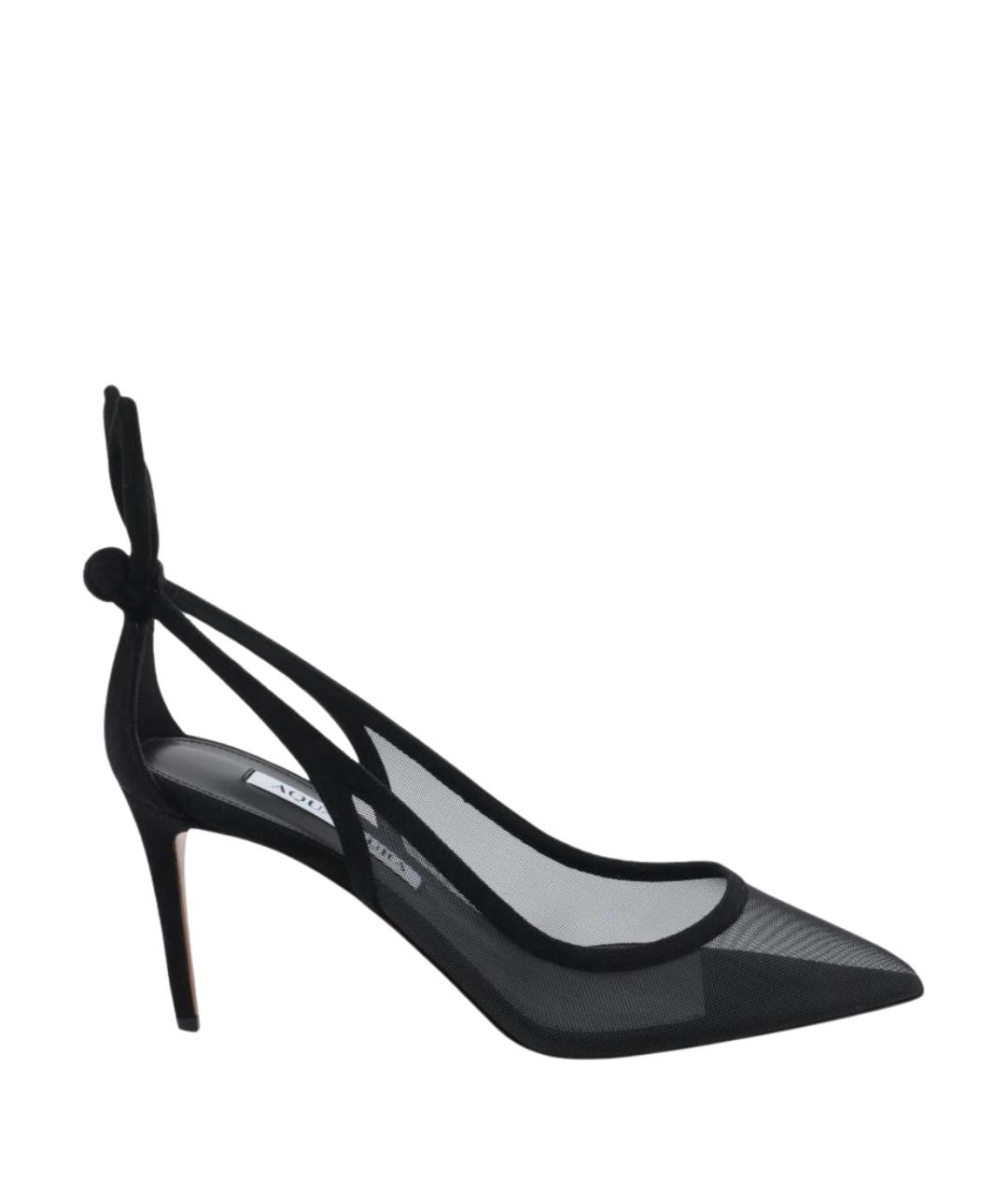 AQUAZZURA Черные туфли, фото 1