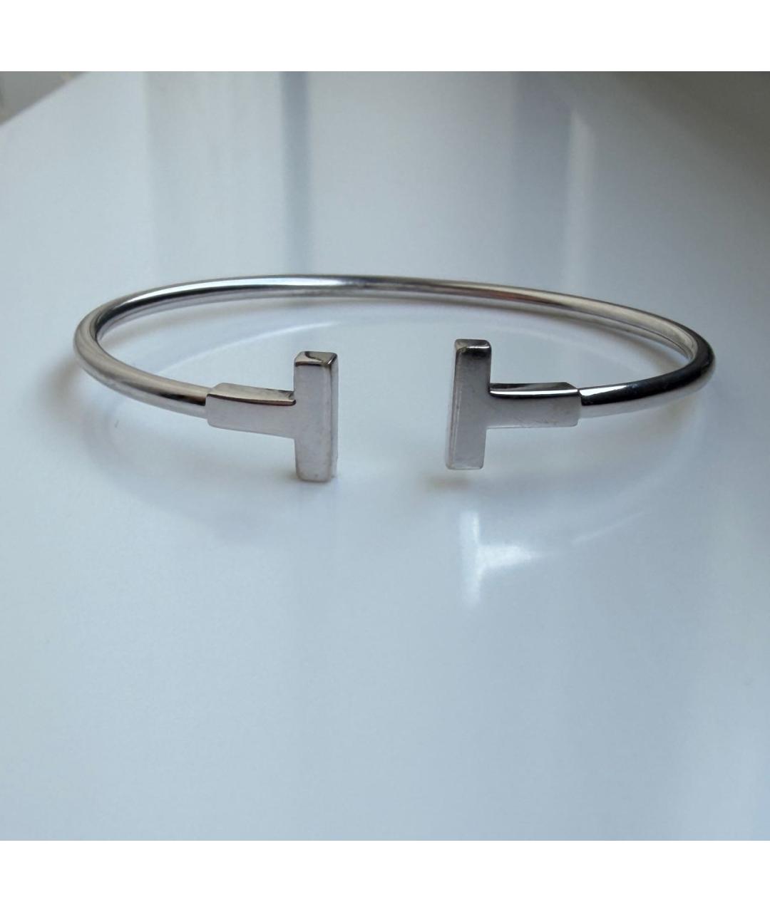 TIFFANY&CO Серебряный браслет из белого золота, фото 6