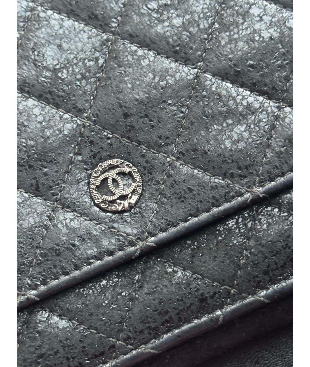 CHANEL Черная сумка через плечо, фото 6