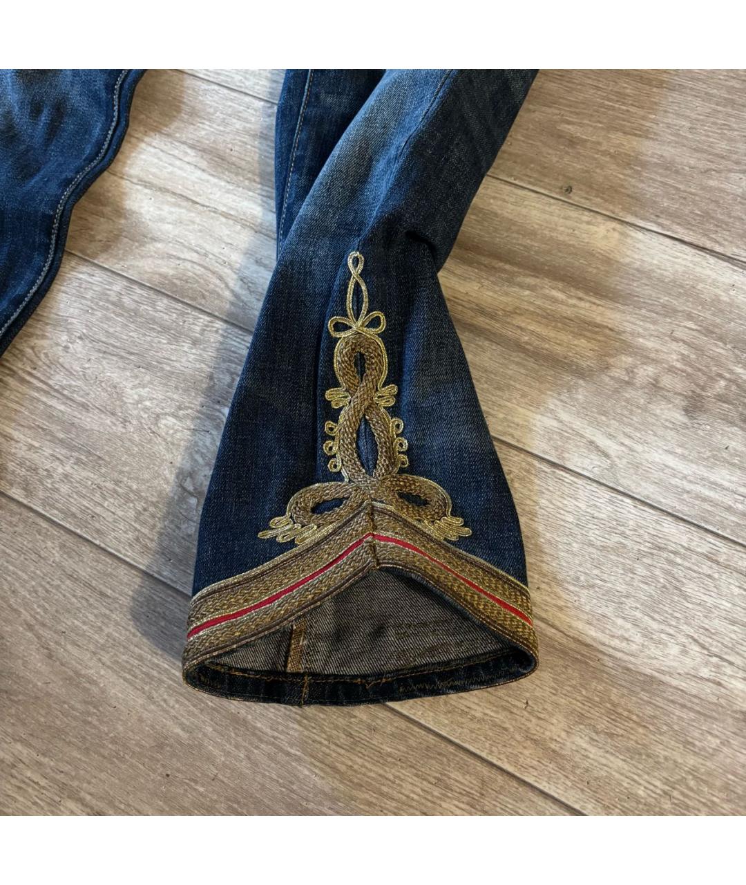 POLO RALPH LAUREN Хлопковые прямые джинсы, фото 3