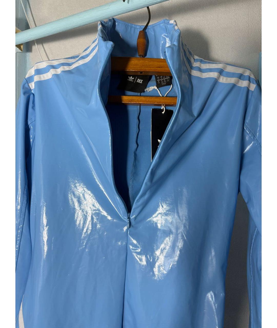ADIDAS Голубое повседневное платье, фото 3