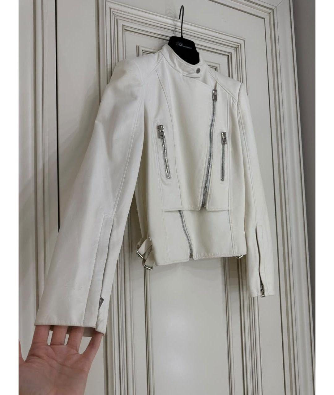 TOM FORD Белая кожаная куртка, фото 4