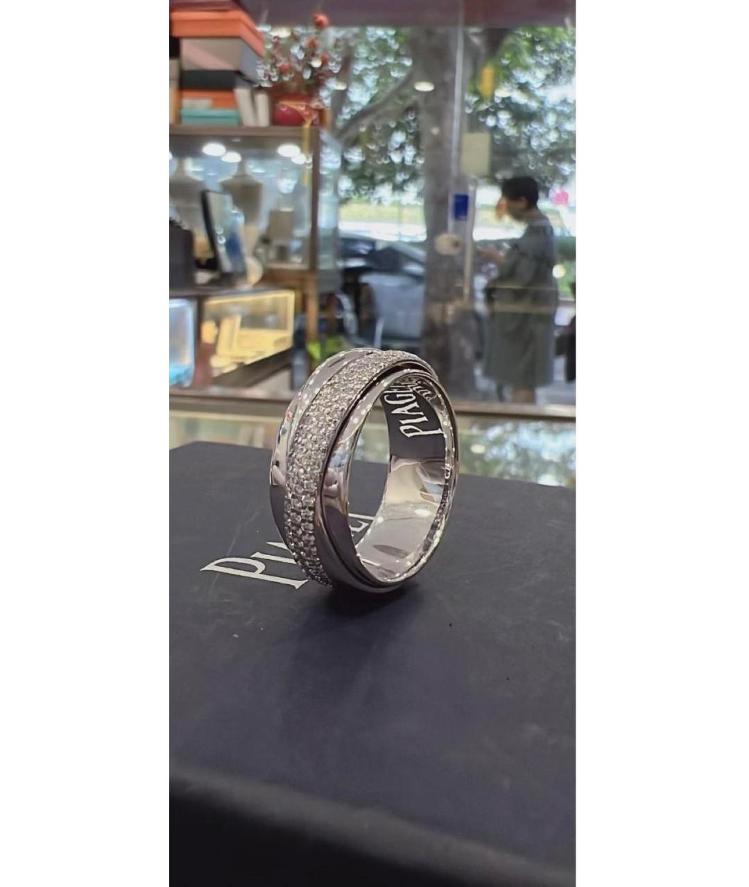 PIAGET Серебряное кольцо из белого золота, фото 8