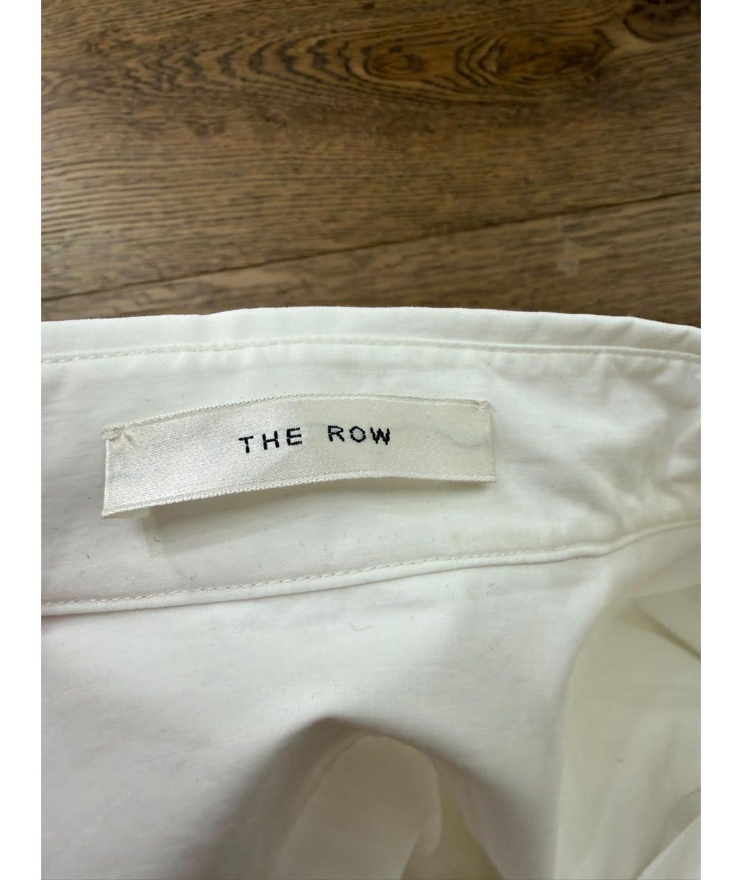 THE ROW Белая хлопковая рубашка, фото 2
