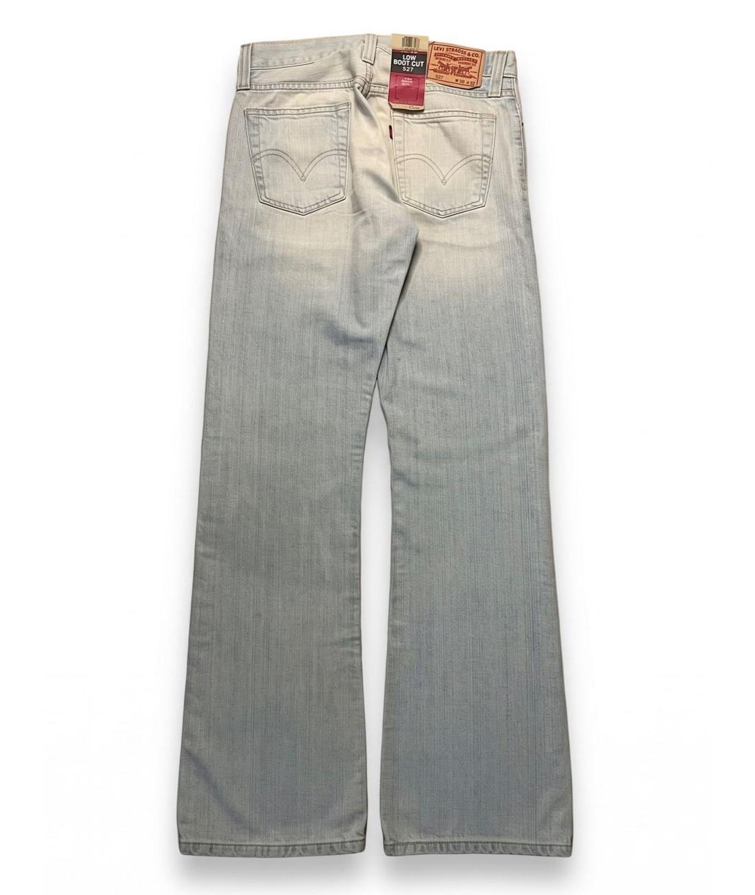 LEVI'S Голубые хлопковые джинсы, фото 3