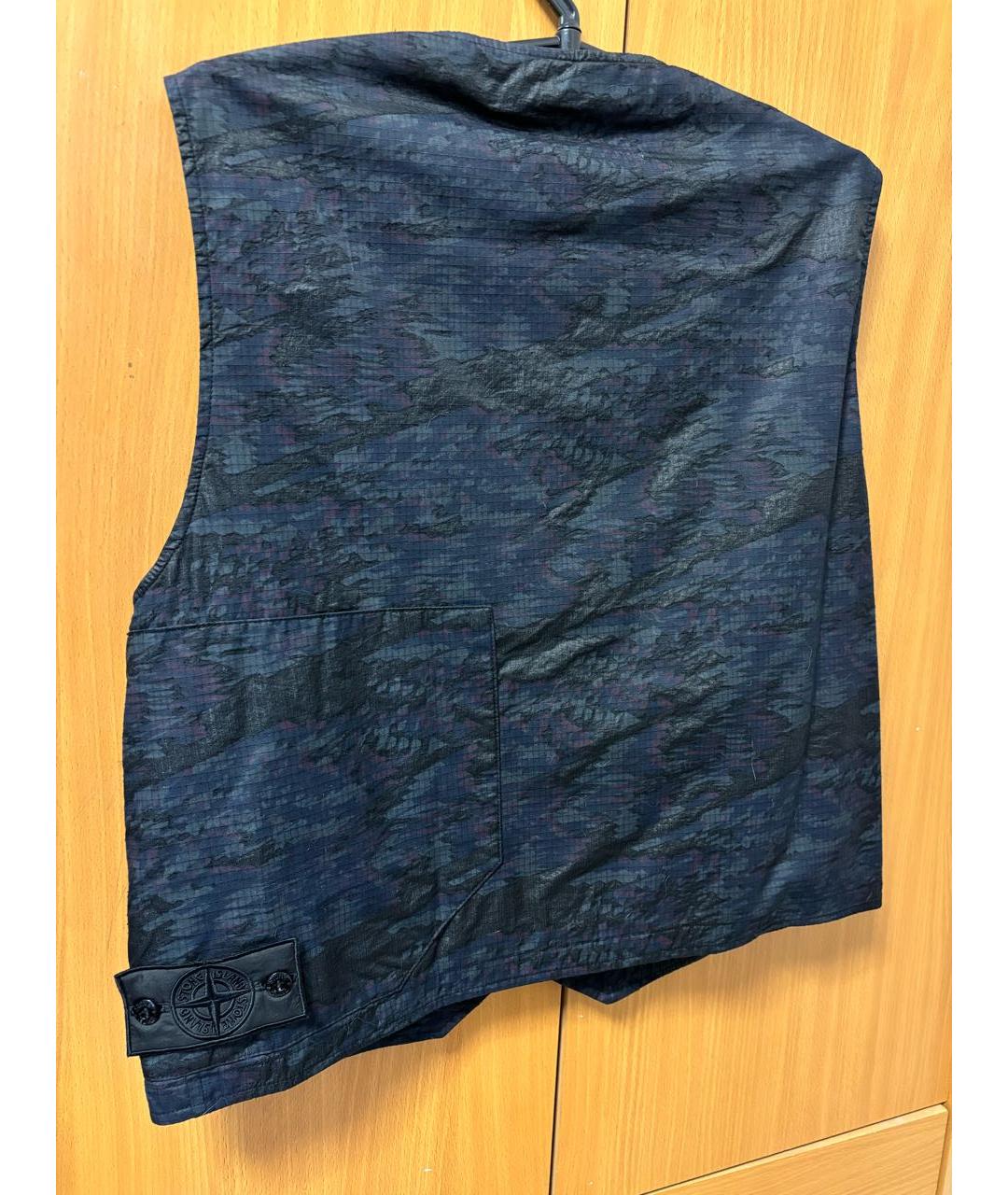 STONE ISLAND SHADOW PROJECT Черная хлопковая жилетка, фото 2