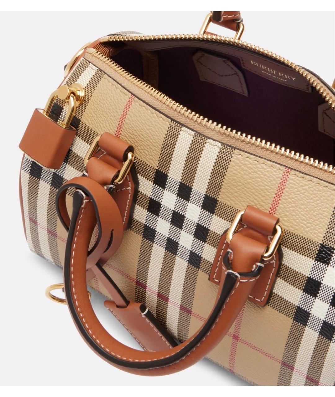BURBERRY Сумка с короткими ручками, фото 3