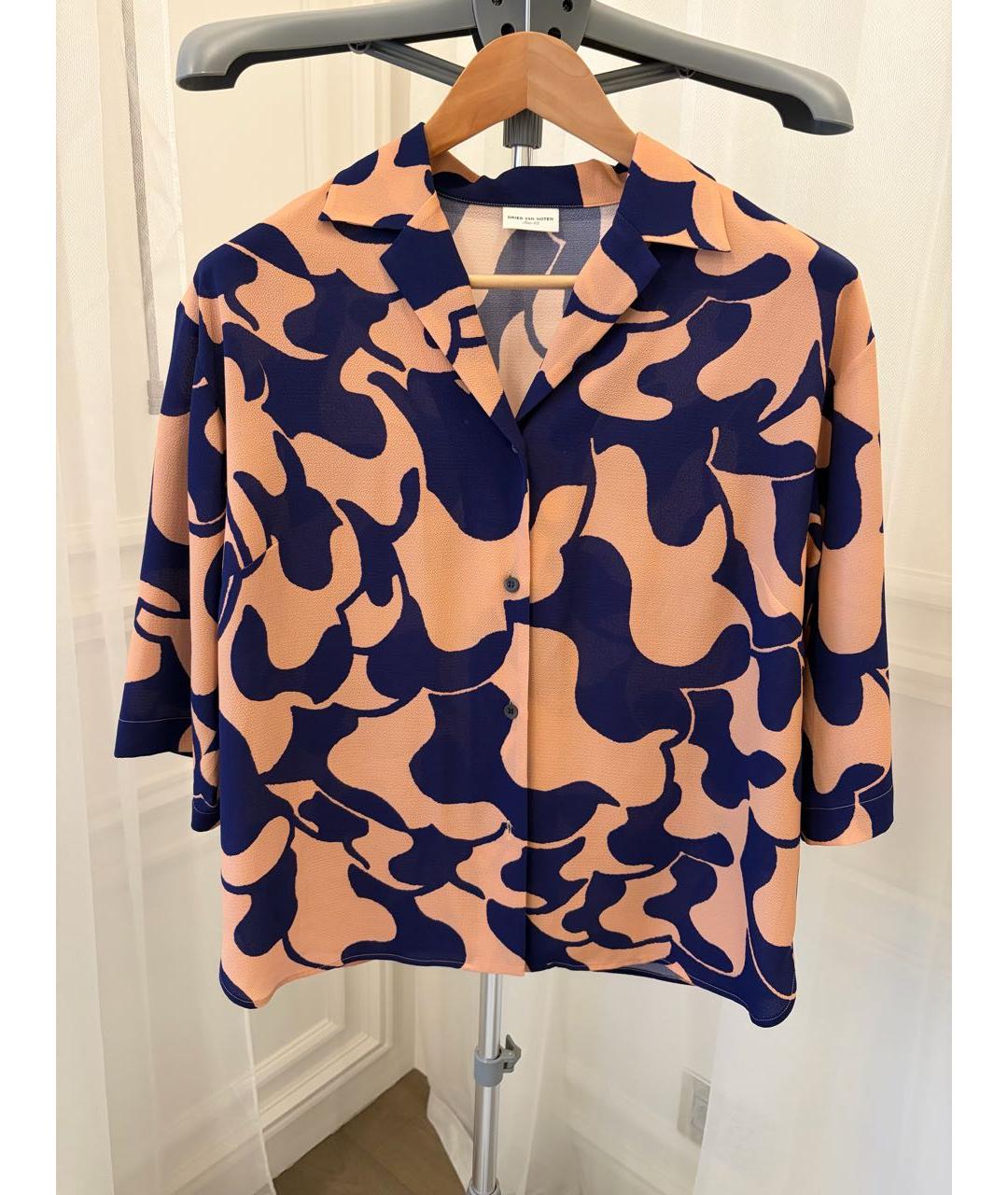 DRIES VAN NOTEN Мульти шелковый костюм с юбками, фото 5