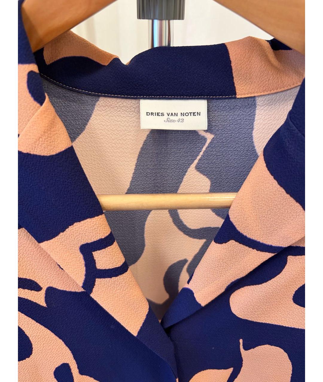 DRIES VAN NOTEN Мульти шелковый костюм с юбками, фото 3