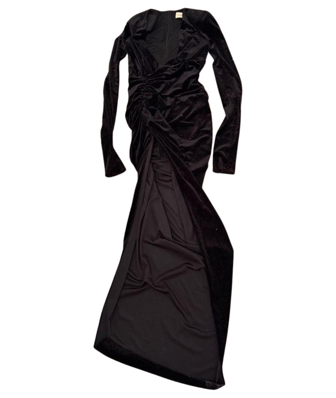 ALEXANDRE VAUTHIER Черное полиэстеровое вечернее платье, фото 1