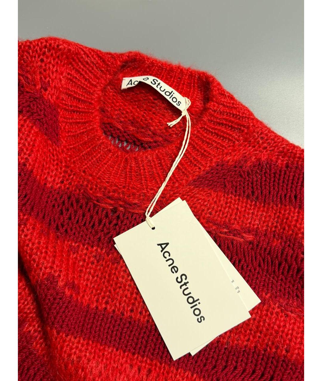 ACNE STUDIOS Красный джемпер / свитер, фото 3