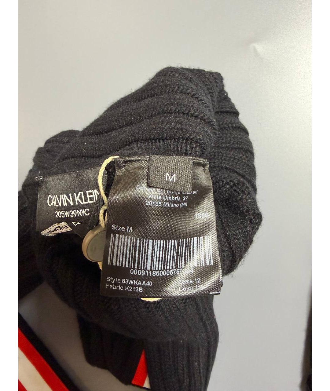 CALVIN KLEIN Черные перчатки, фото 6