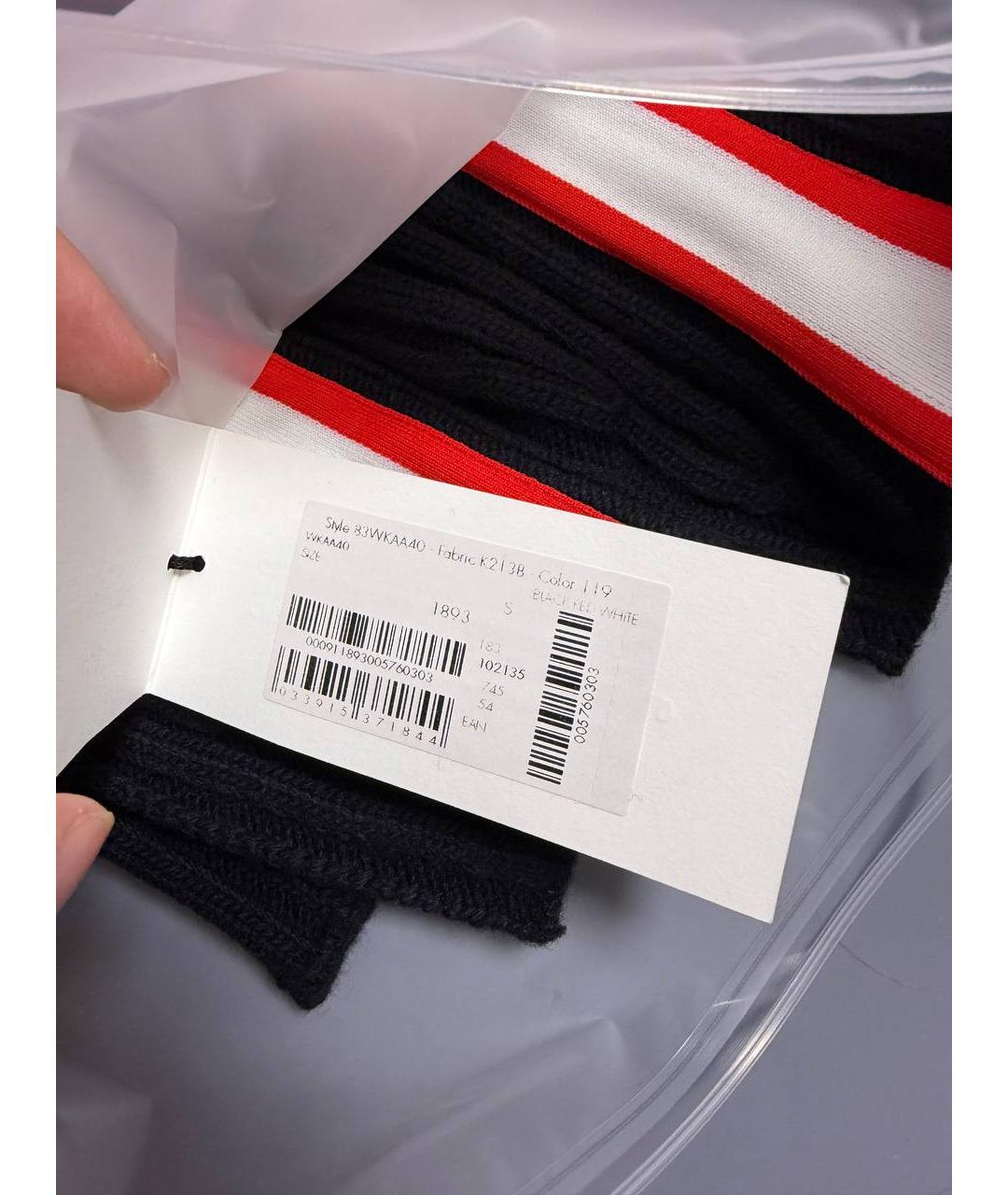 CALVIN KLEIN Черные митенки, фото 7