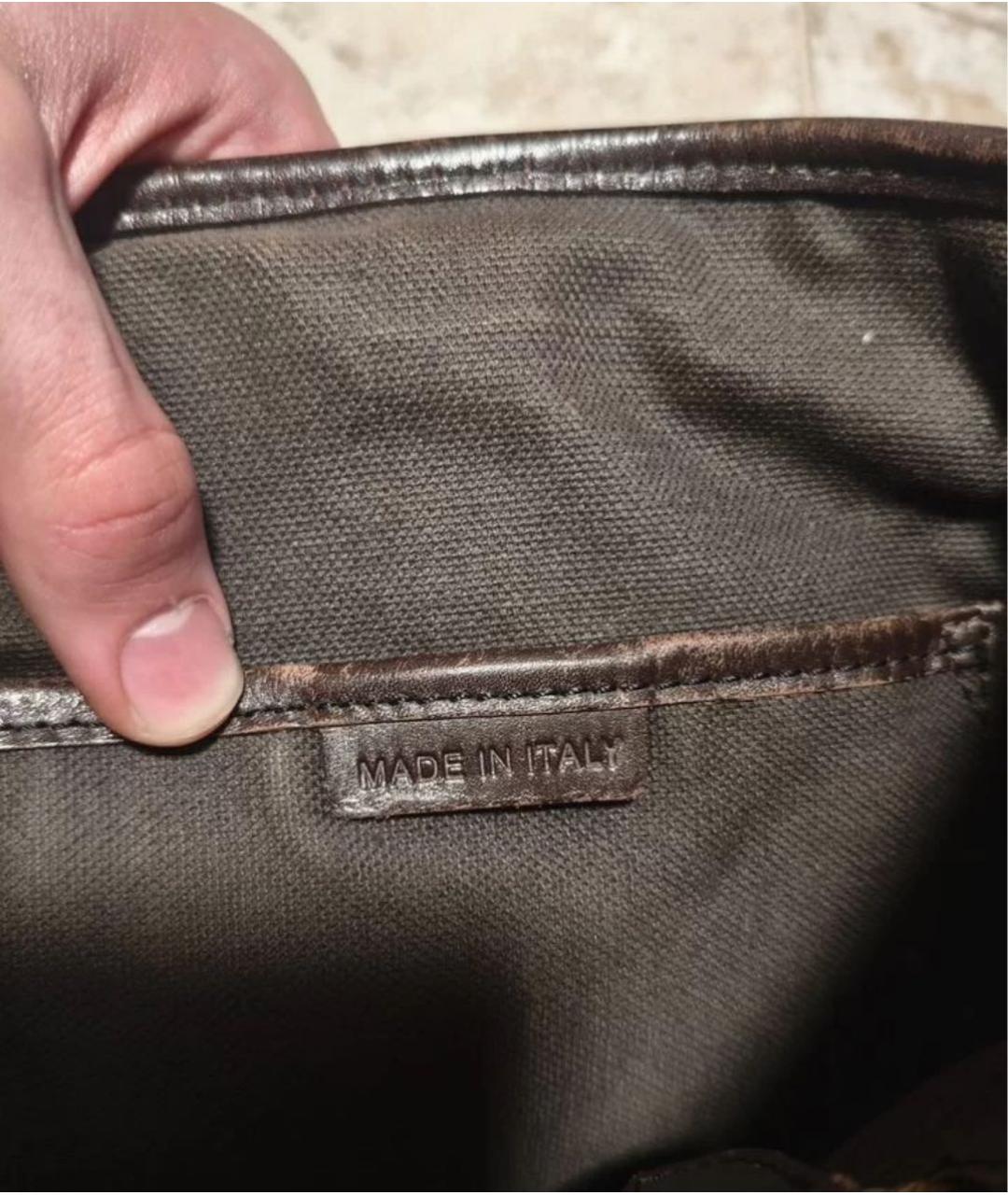 BURBERRY Бежевая сумка с короткими ручками из искусственной кожи, фото 5