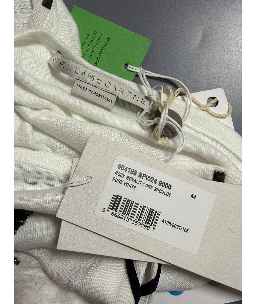 STELLA MCCARTNEY Белая майка, фото 3