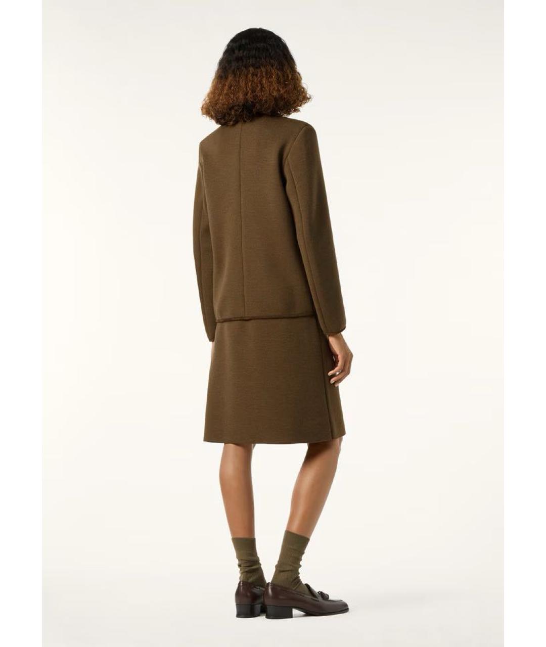LORO PIANA Коричневая шерстяная куртка, фото 3