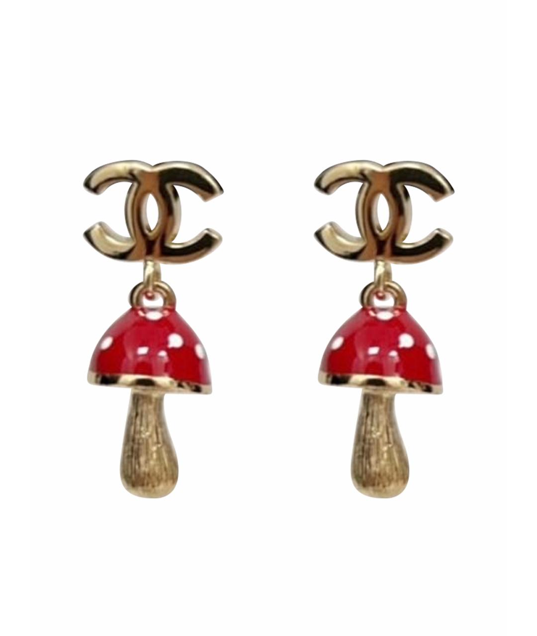 CHANEL Мульти металлические серьги, фото 1