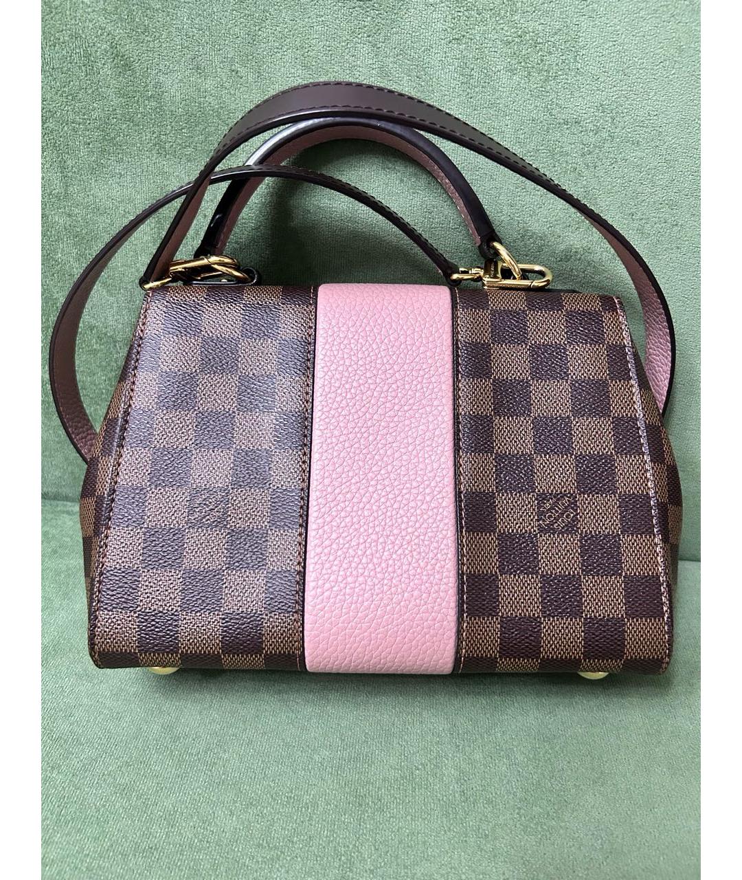 LOUIS VUITTON Коричневая сумка через плечо из канвы, фото 3