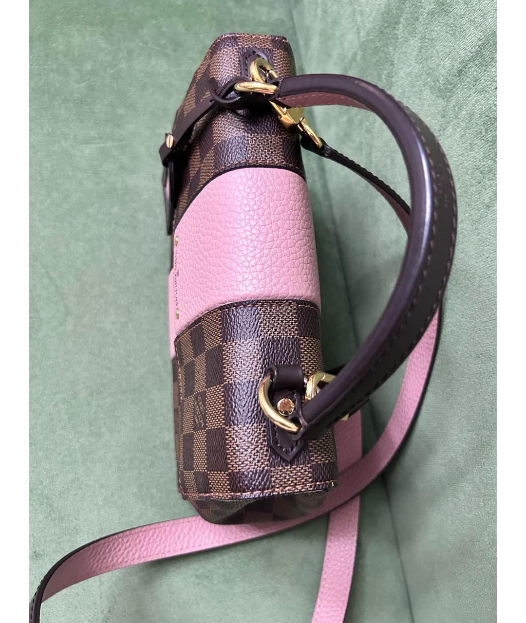 LOUIS VUITTON Коричневая сумка через плечо из канвы, фото 6