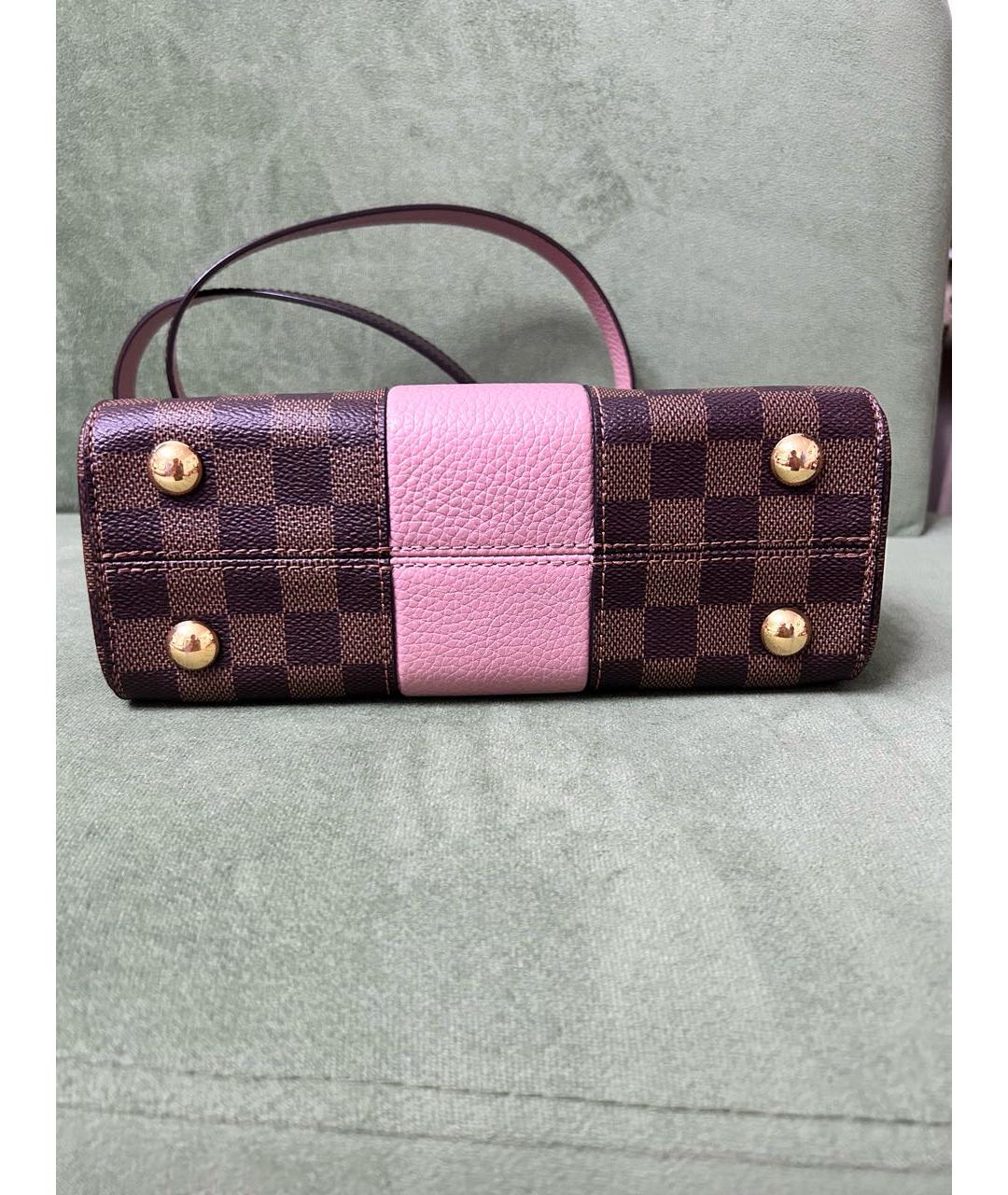 LOUIS VUITTON Коричневая сумка через плечо из канвы, фото 8