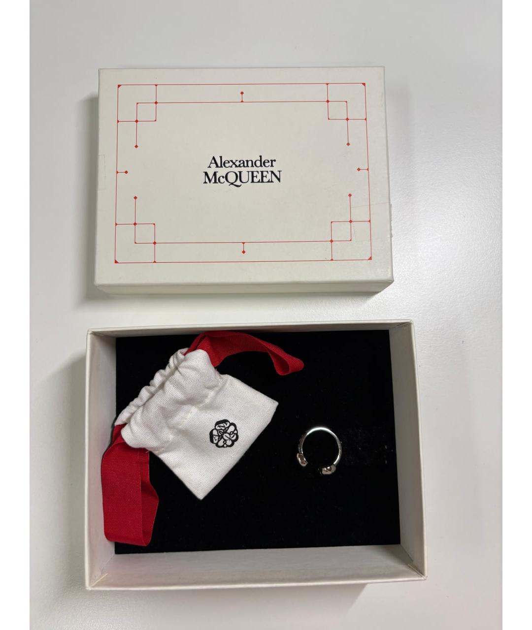ALEXANDER MCQUEEN Серебряное кольцо, фото 2