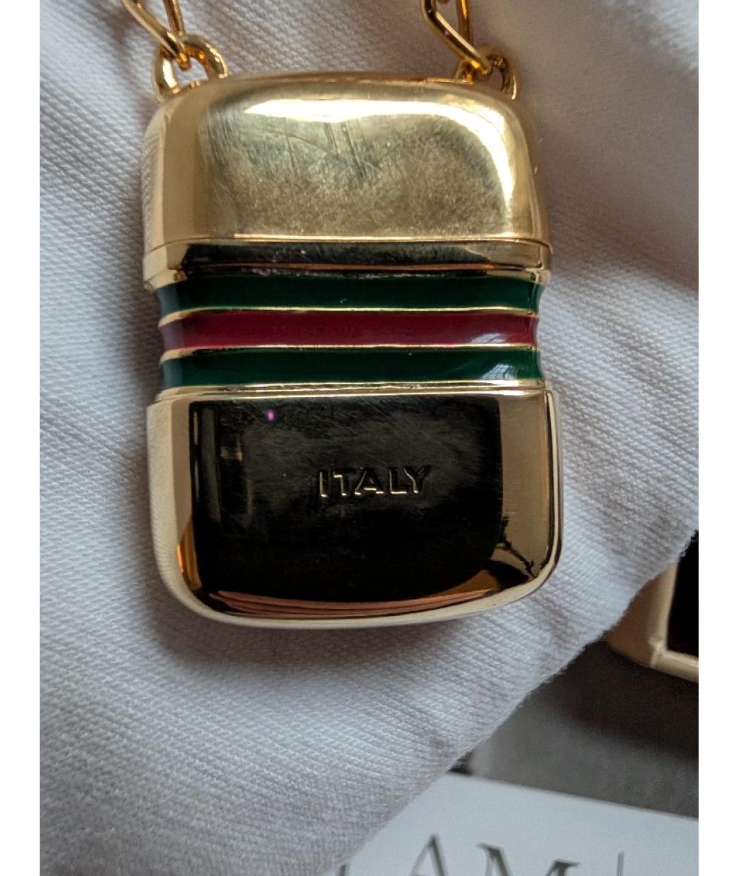 GUCCI Золотая позолоченная подвеска, фото 4