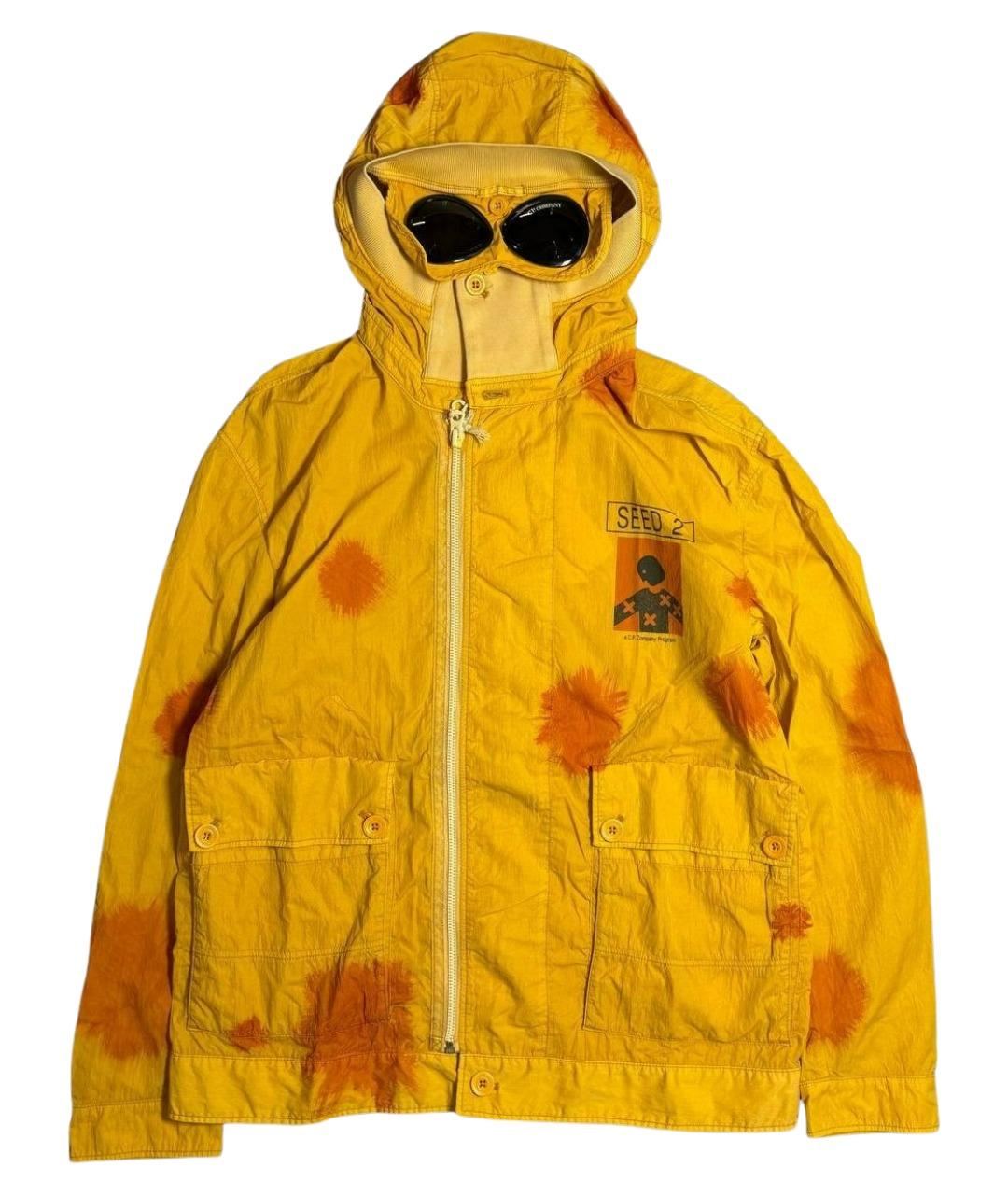 CP COMPANY Желтая полиамидовая куртка, фото 1