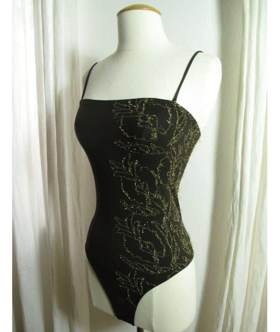 WOLFORD Коричневое велюровое боди, фото 8