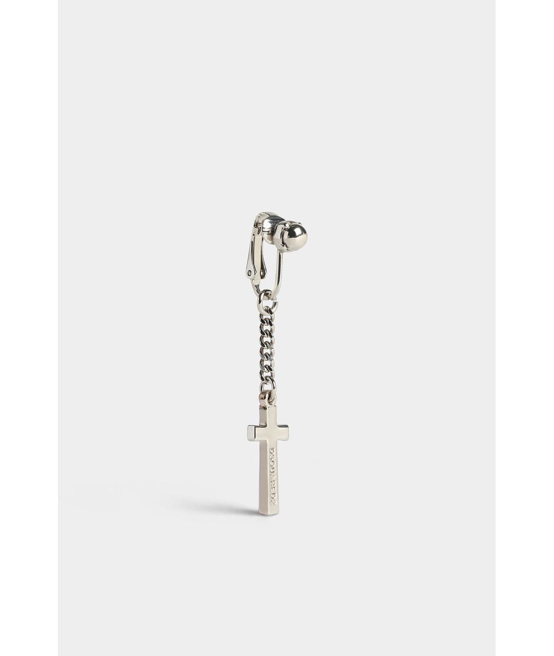 DSQUARED2 Серебряные клипсы, фото 8