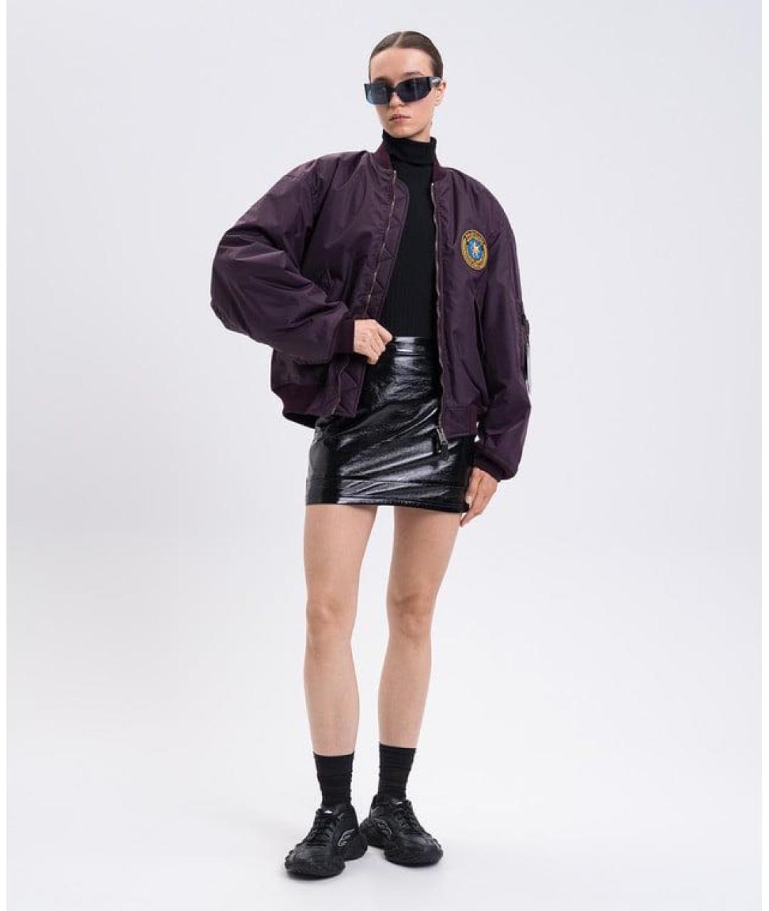 BALENCIAGA Фиолетовая куртка, фото 3