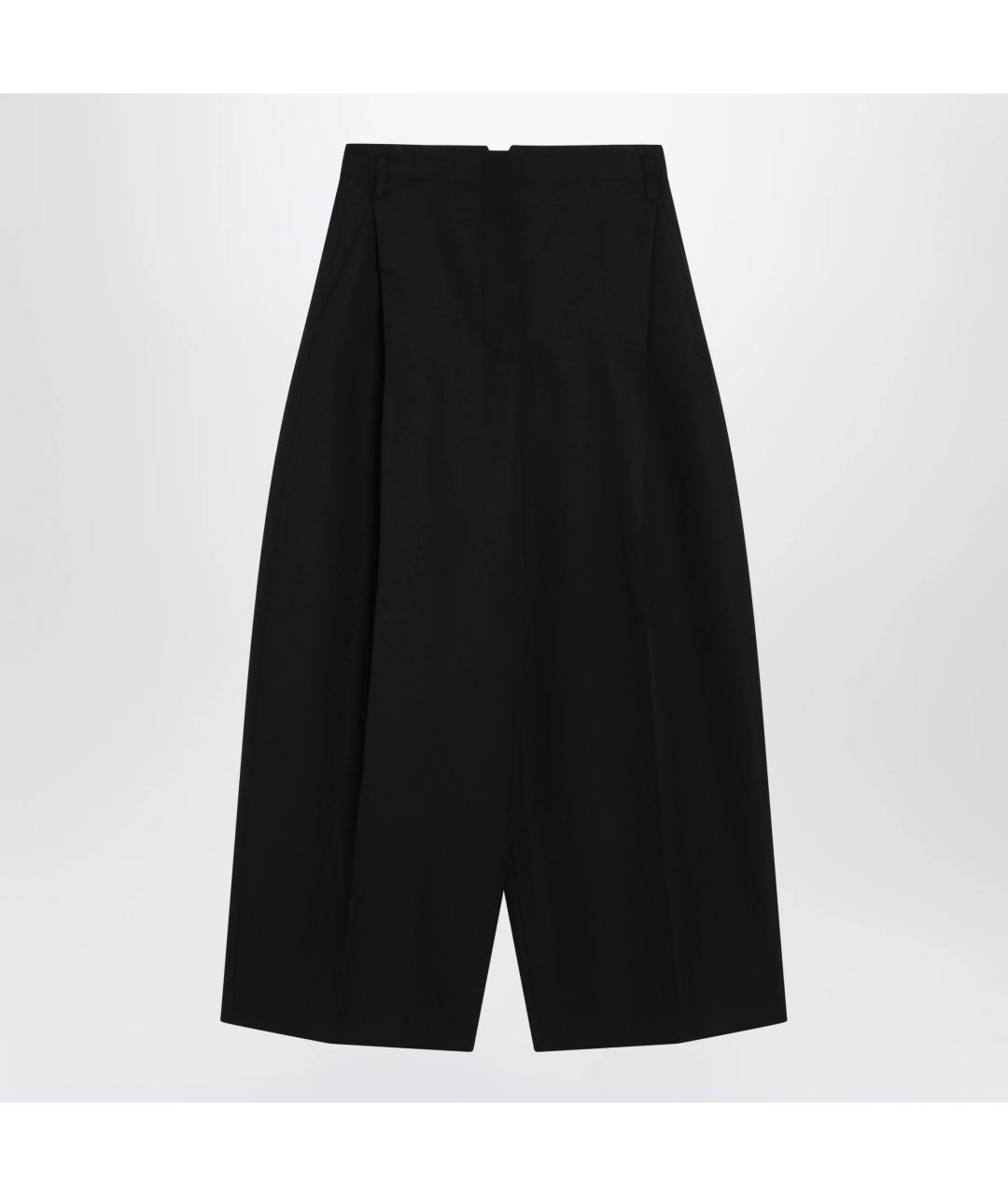 JACQUEMUS Черные шерстяные кюлоты, фото 3