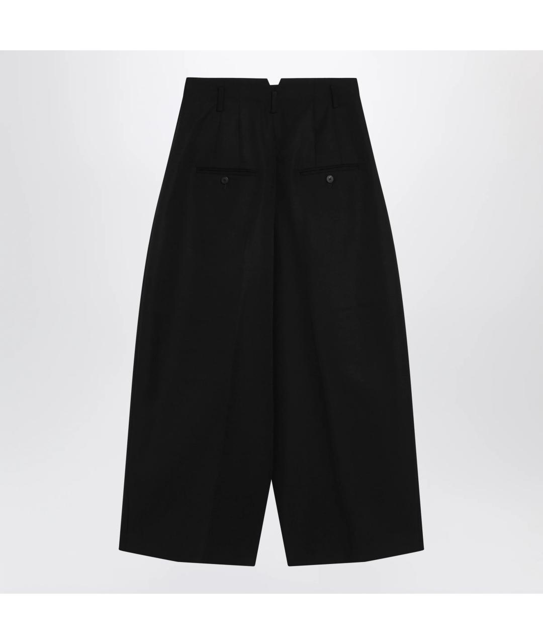 JACQUEMUS Черные шерстяные кюлоты, фото 2