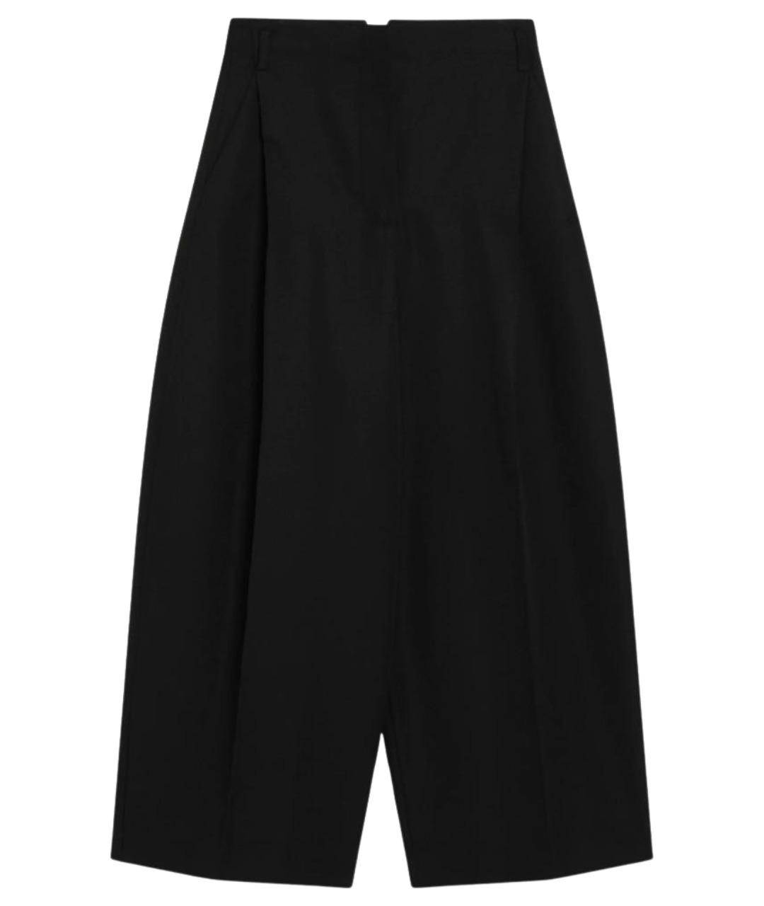 JACQUEMUS Черные шерстяные кюлоты, фото 1