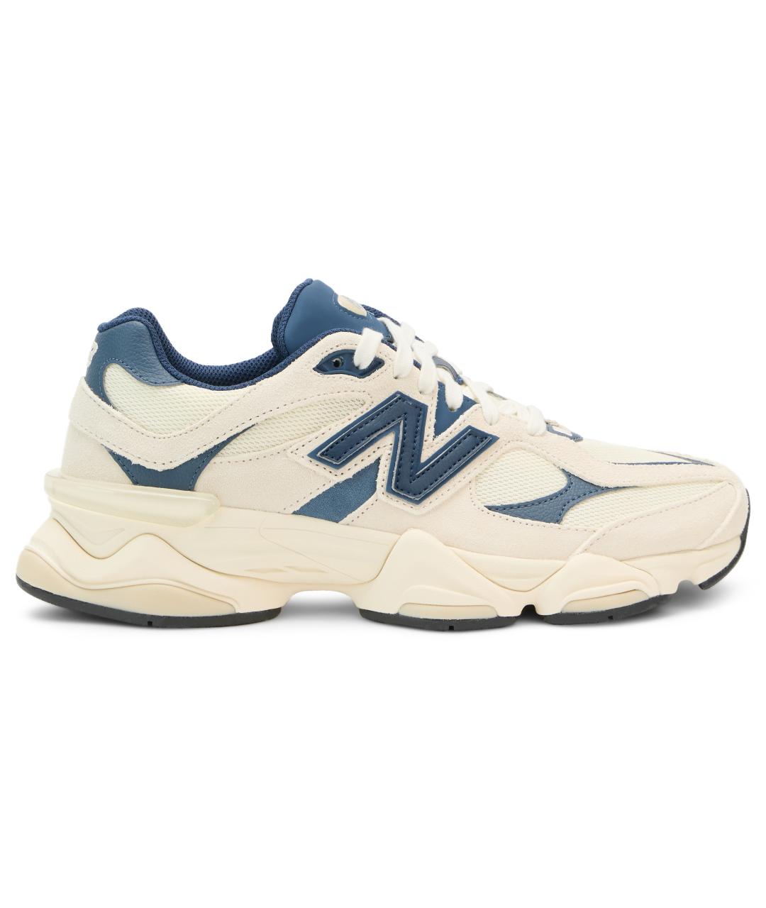 NEW BALANCE Бежевые замшевые низкие кроссовки / кеды, фото 2