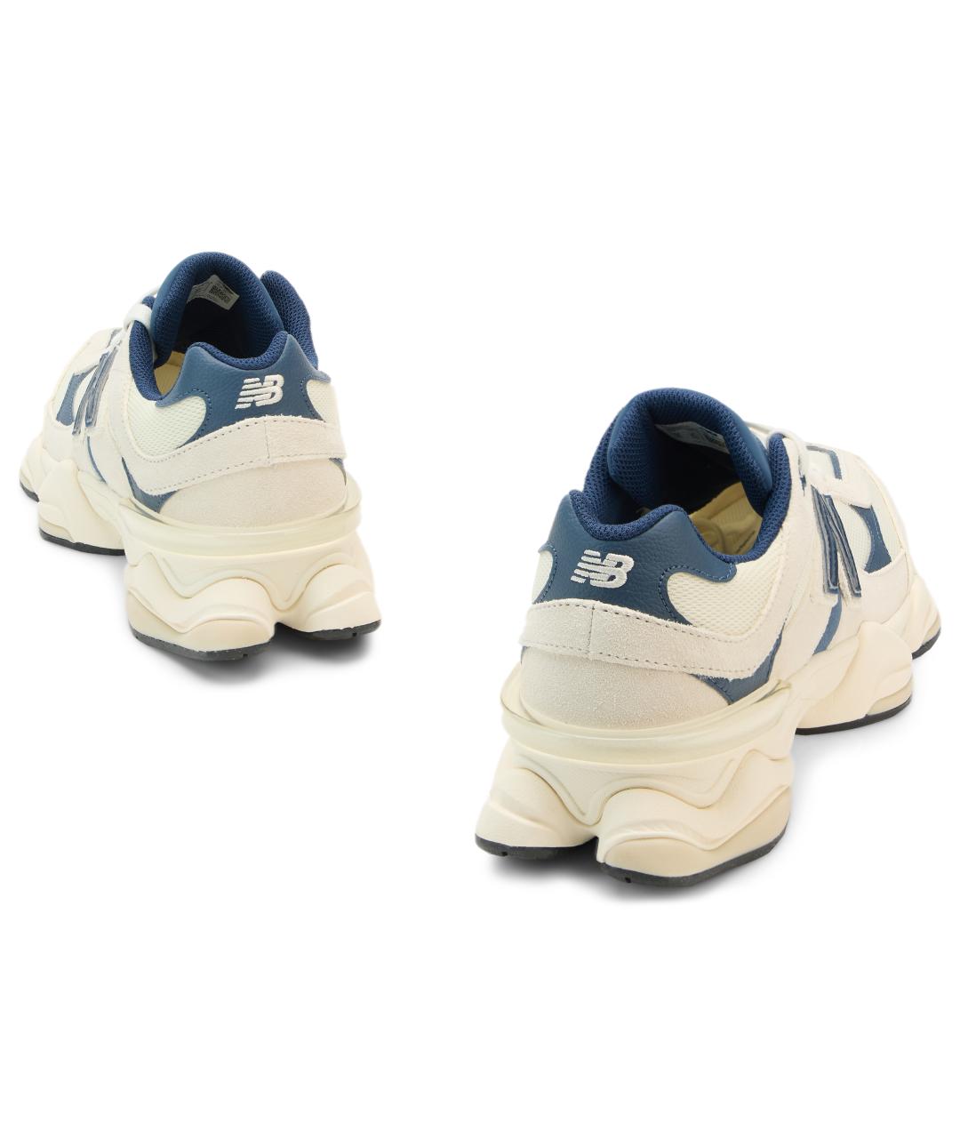 NEW BALANCE Бежевые замшевые низкие кроссовки / кеды, фото 4