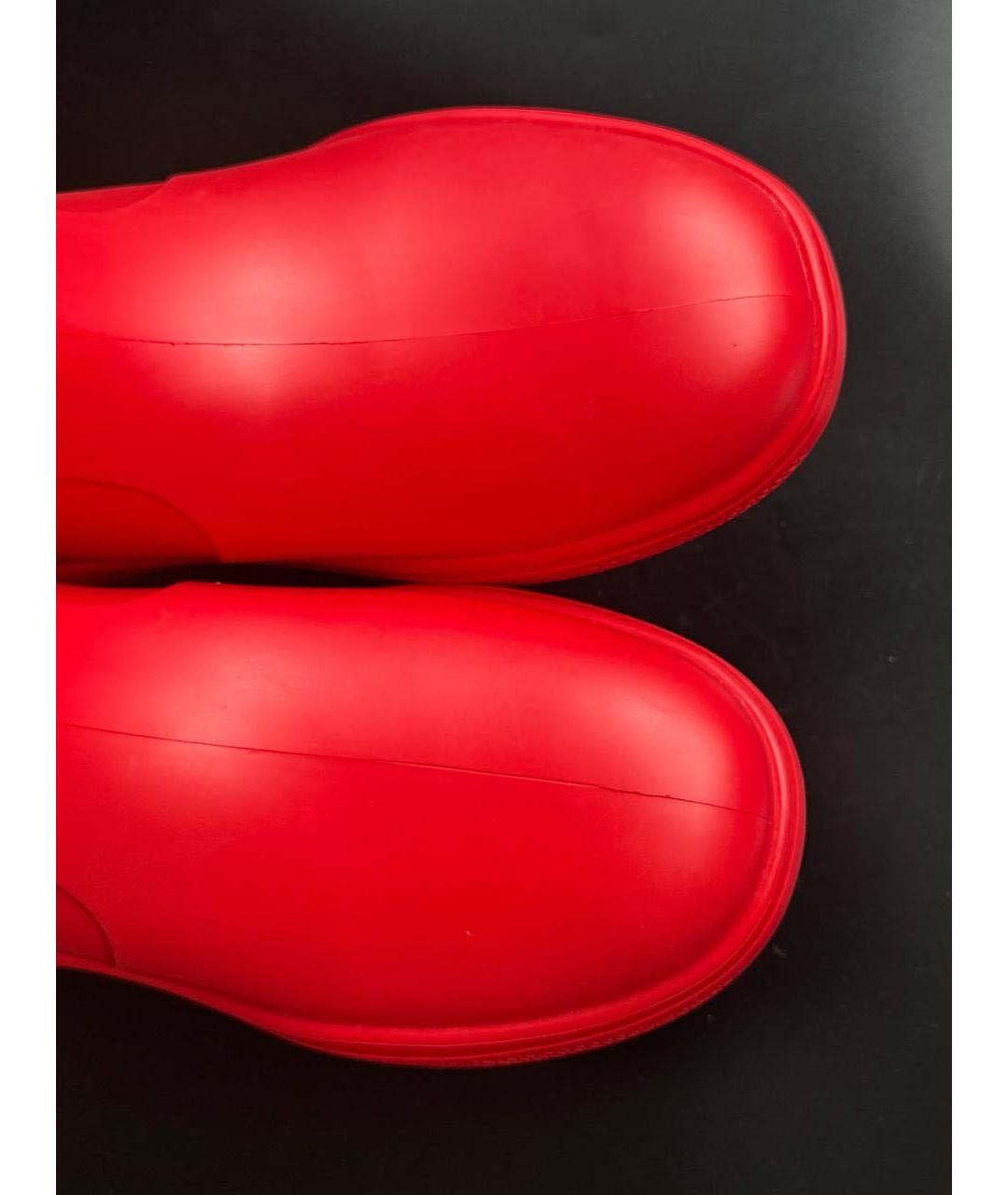 PRADA Резиновые высокие ботинки, фото 7