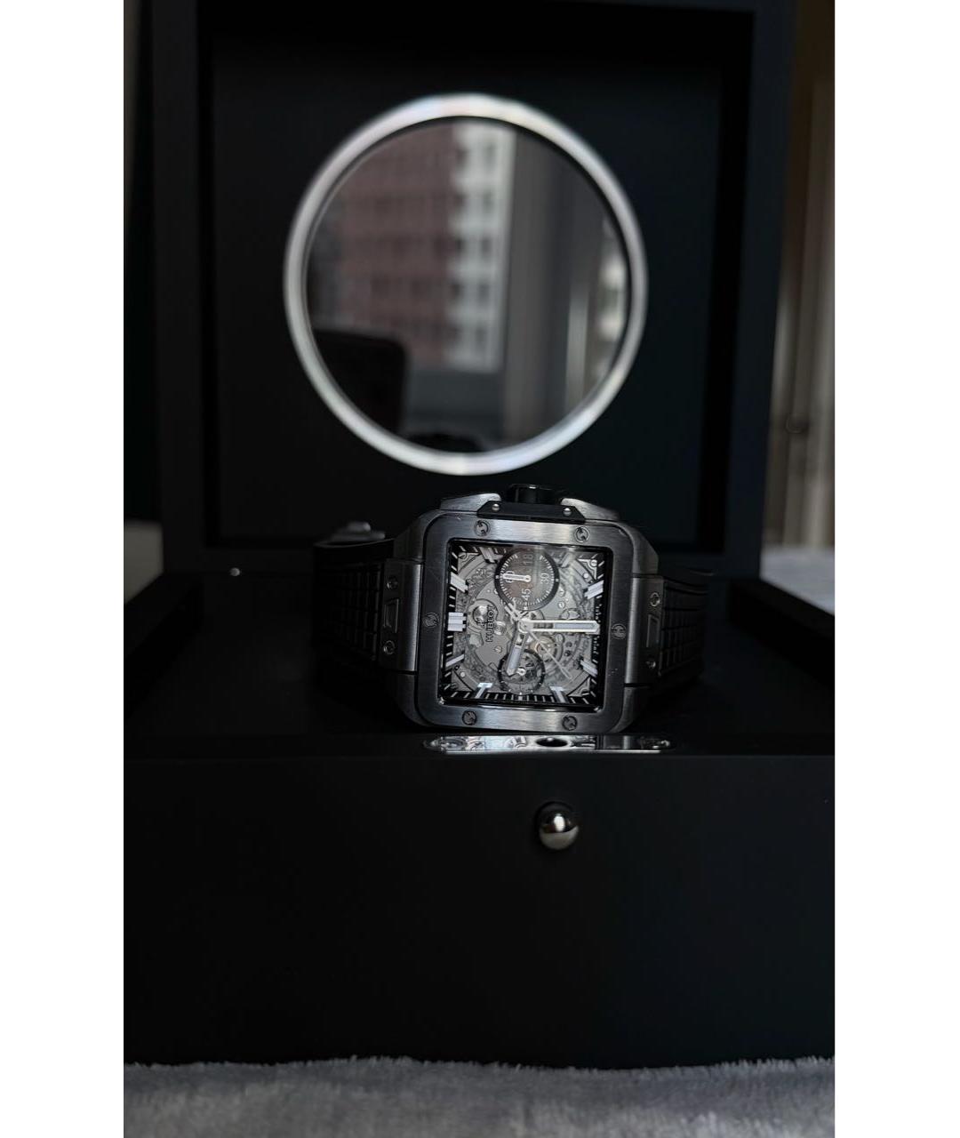 HUBLOT Серебряные титановые часы, фото 7