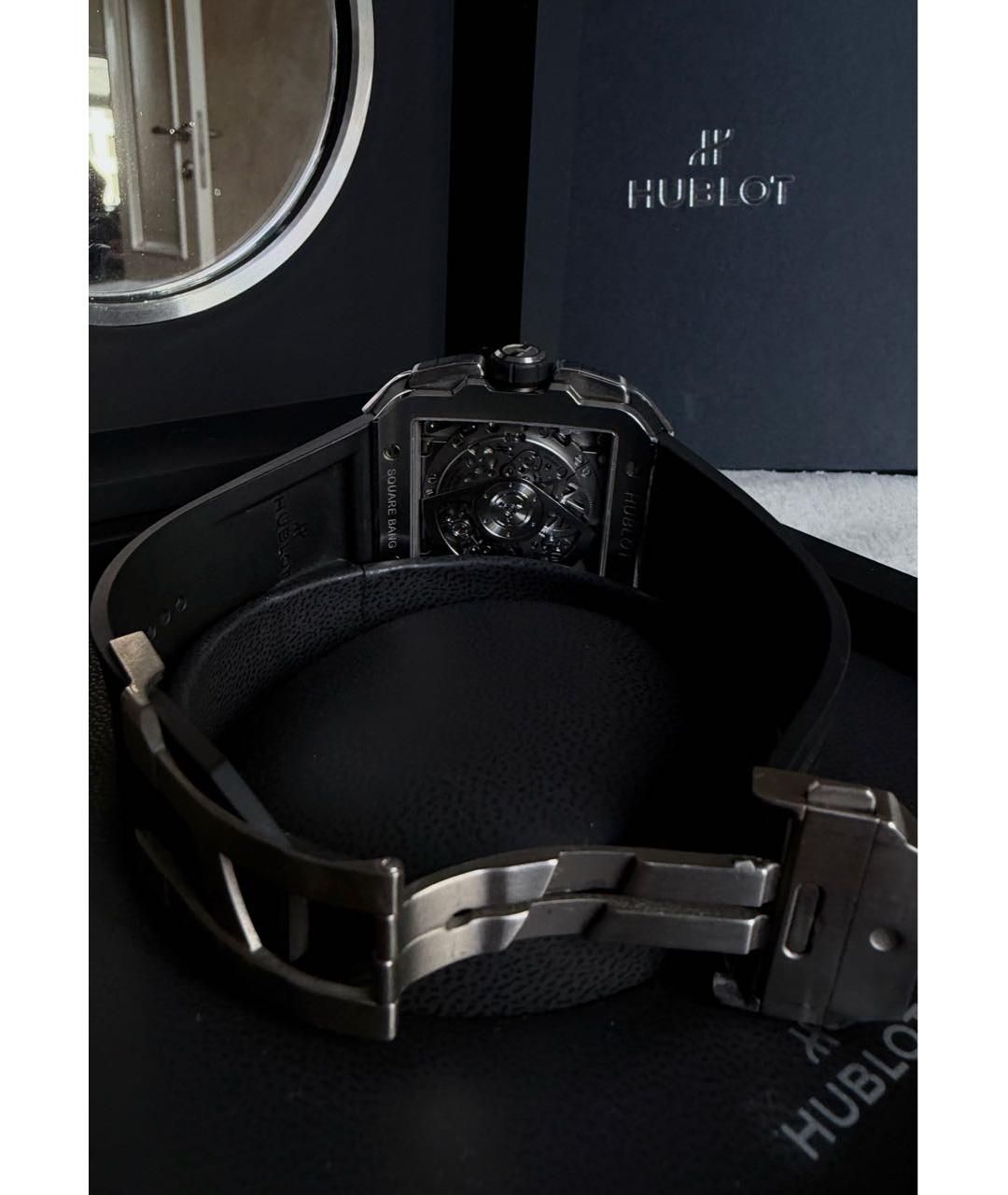 HUBLOT Серебряные титановые часы, фото 3