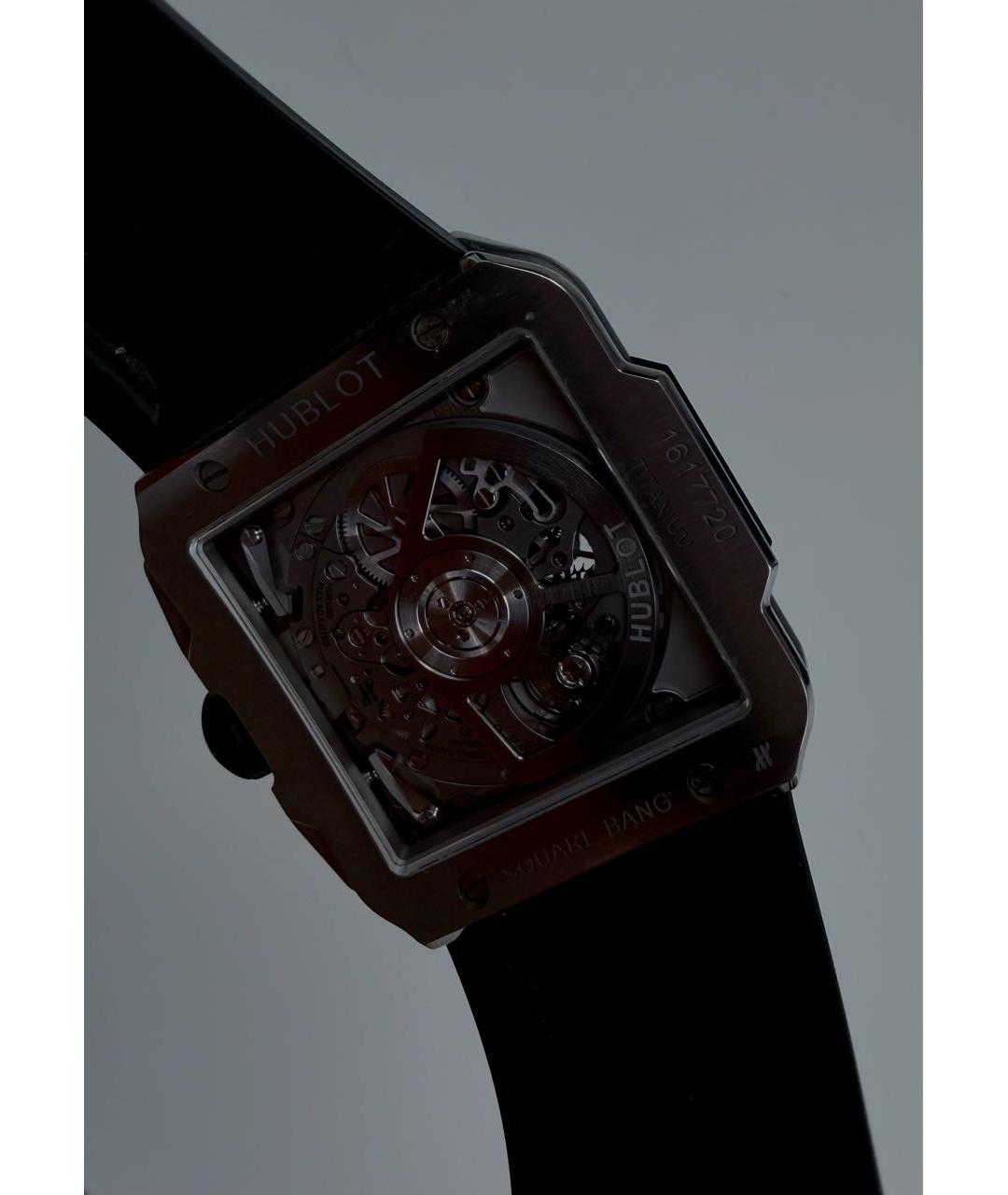 HUBLOT Серебряные титановые часы, фото 2