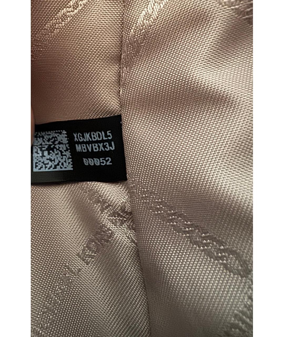 MICHAEL KORS Коричневая сумка с короткими ручками из канвы, фото 6