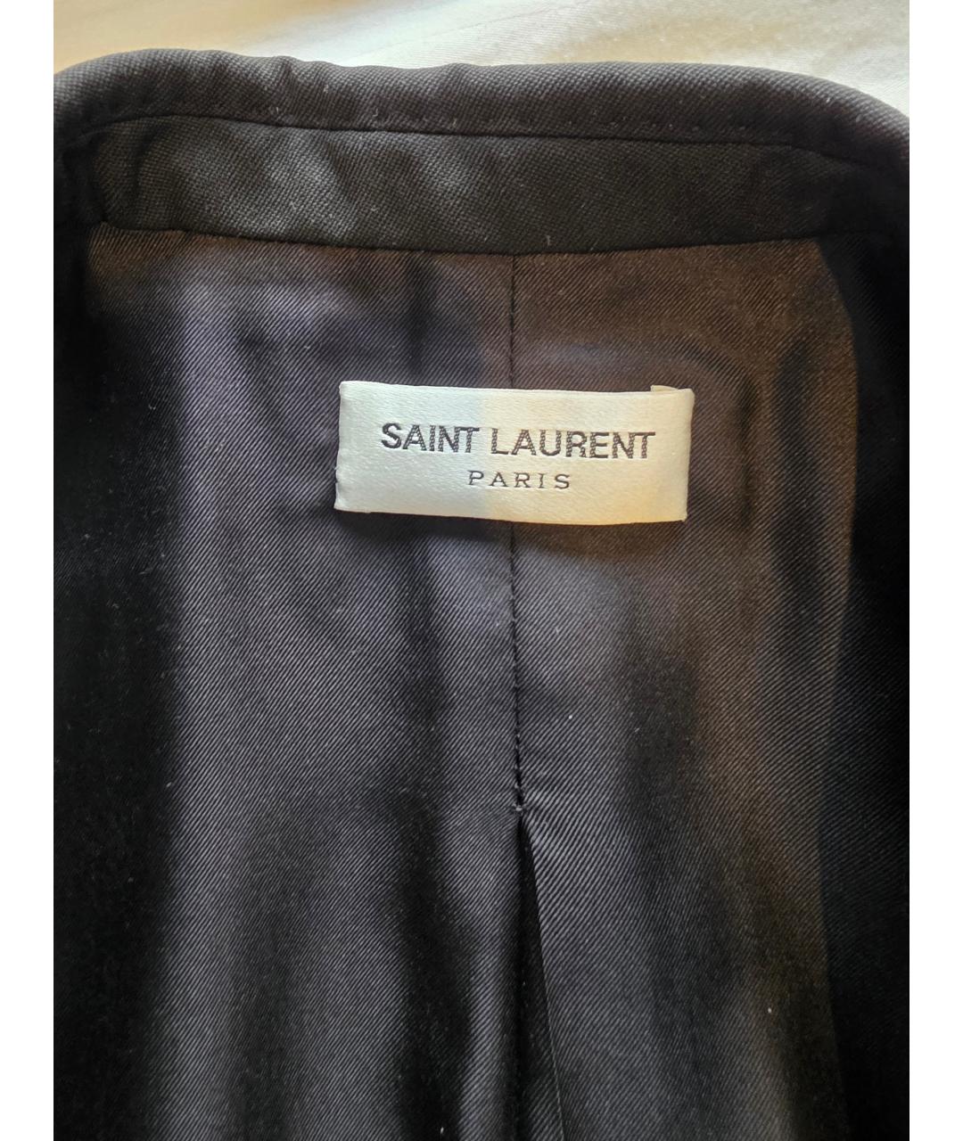 SAINT LAURENT Черный вечерний костюм, фото 5