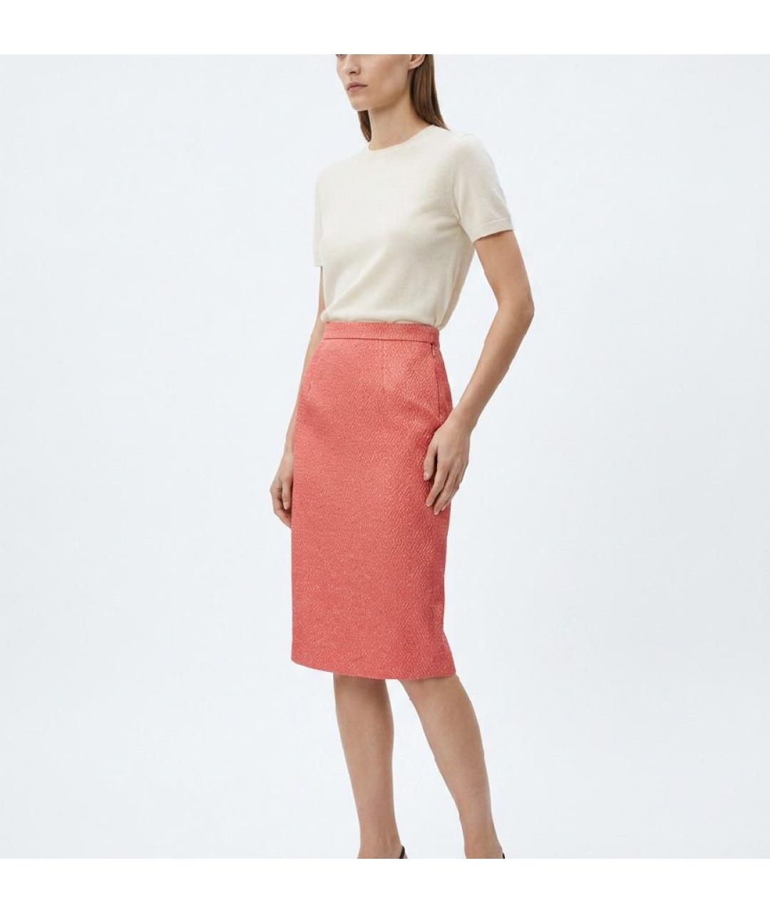 BALENCIAGA Шелковая юбка миди, фото 4