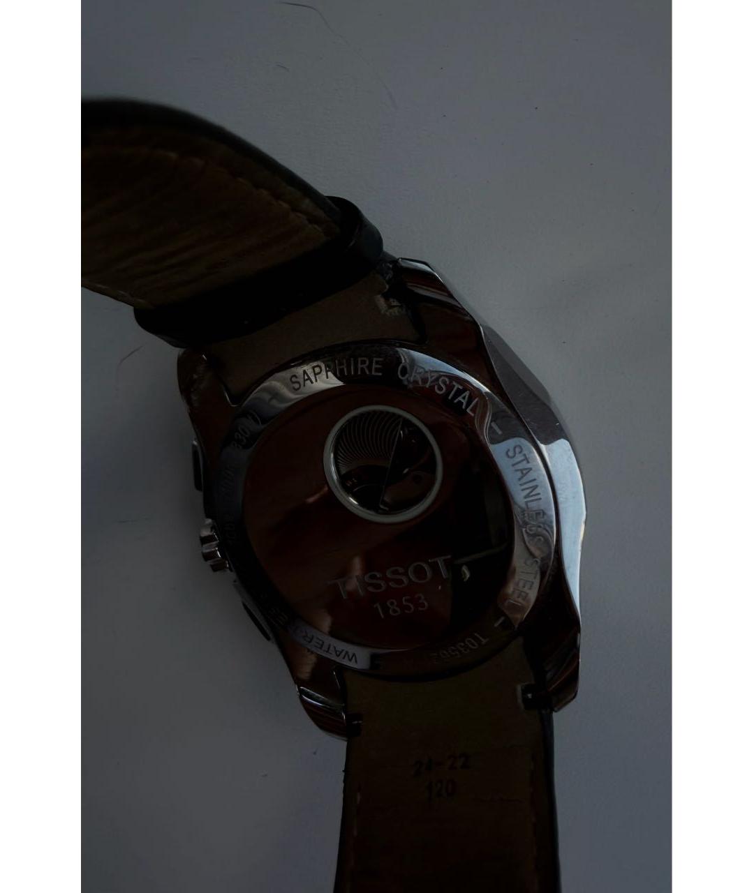 TISSOT Серебряные стальные часы, фото 2