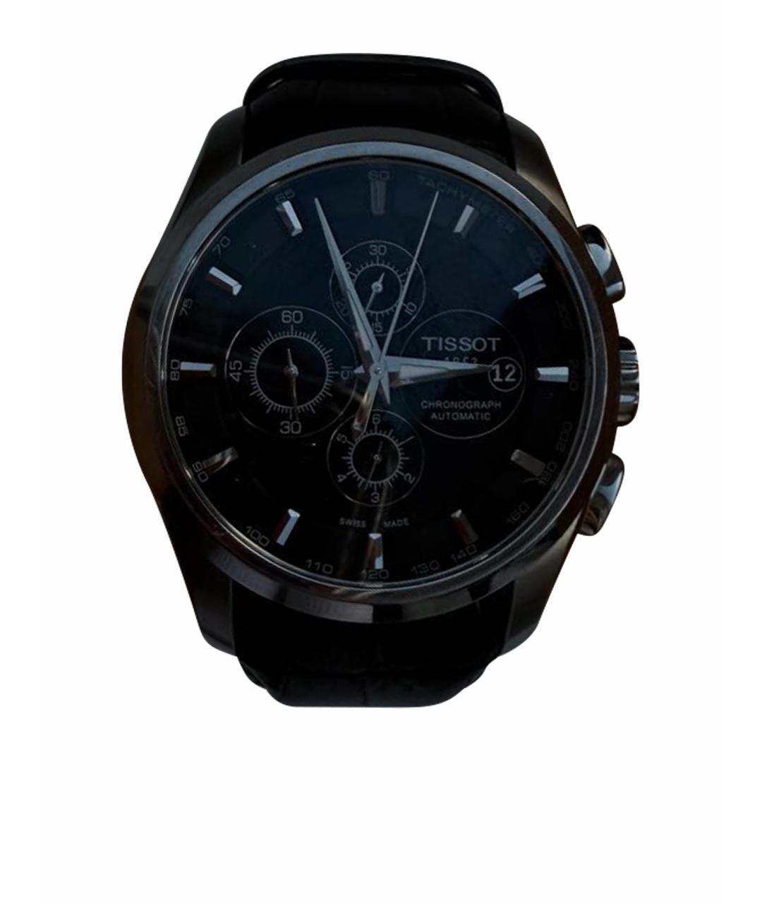 TISSOT Серебряные стальные часы, фото 1