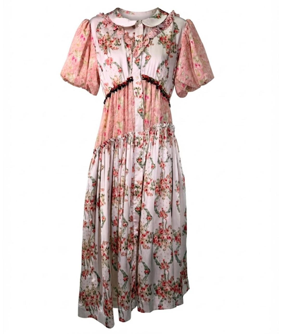 SIMONE ROCHA Мульти полиэстеровое коктейльное платье, фото 1
