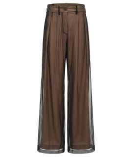 ANN DEMEULEMEESTER Брюки широкие