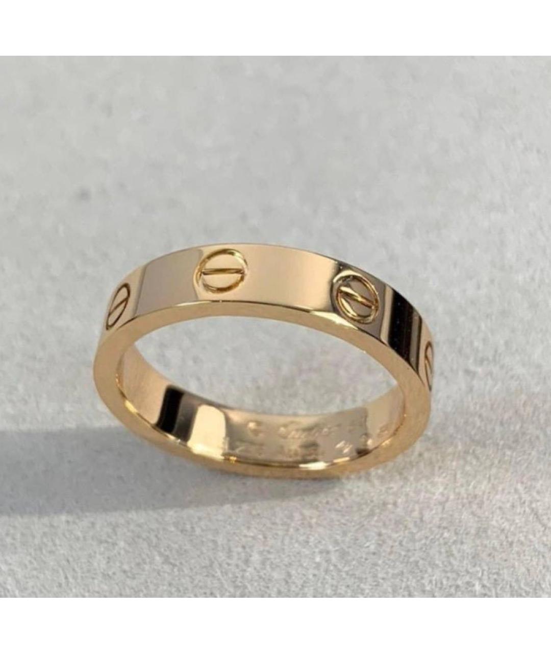 CARTIER Золотое кольцо из розового золота, фото 7