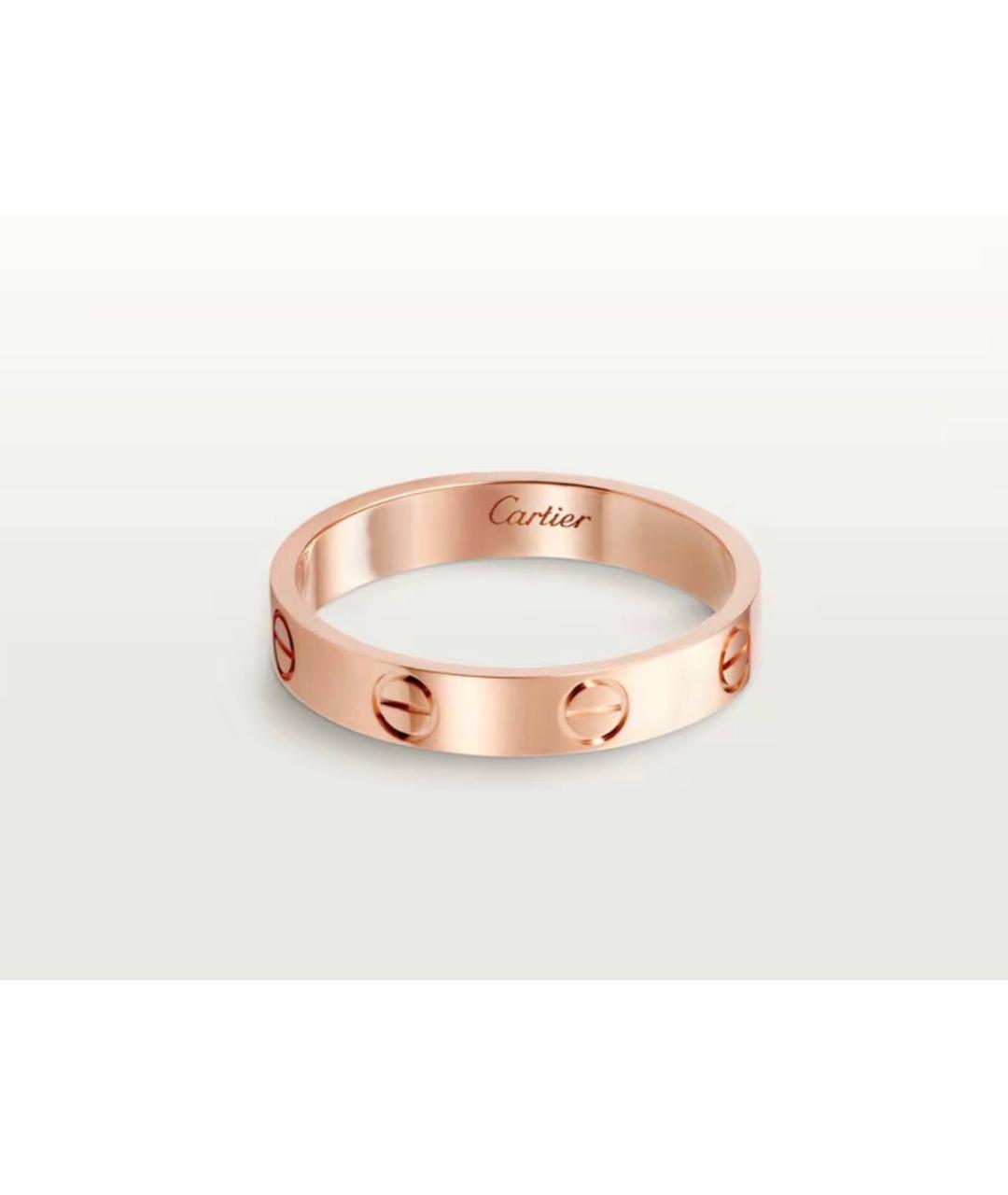 CARTIER Золотое кольцо из розового золота, фото 9