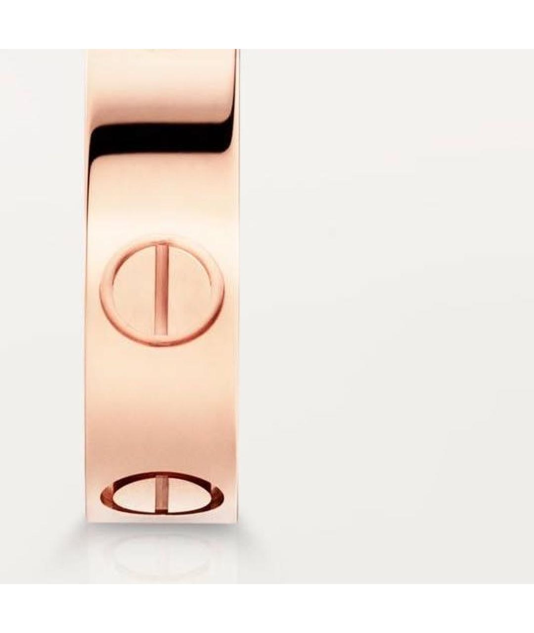 CARTIER Золотое кольцо из розового золота, фото 5